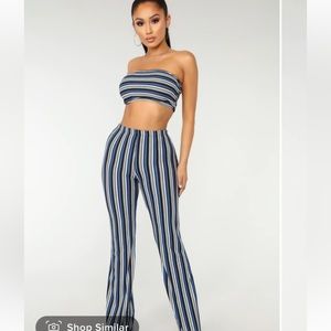 Fashion Nova outfit 🖤💙